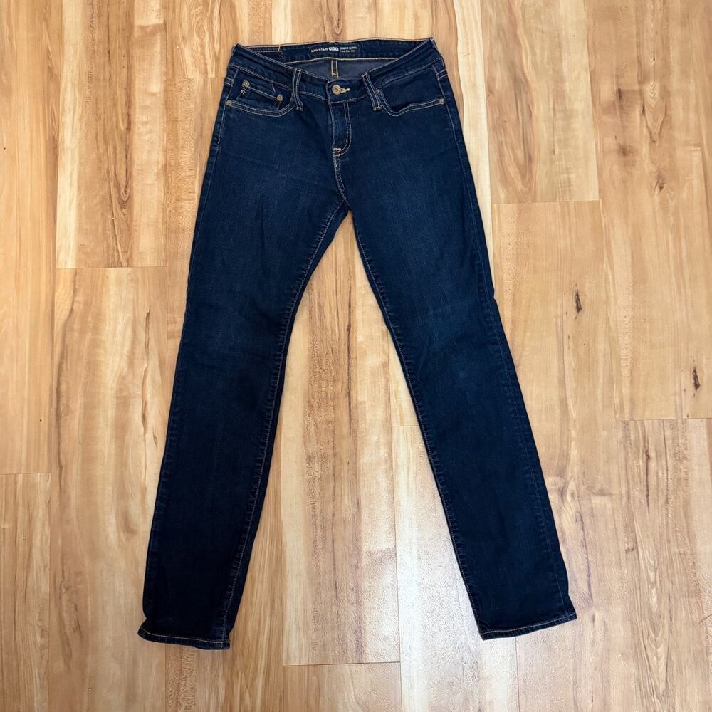Big Star 1974 Womans Jeans Denim Maddie Skinny Mid Rise Fit Size 27 R